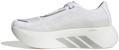 adidas Women's Hyperboost Edge Running Shoes - Ftwr White/Silver Met./Zero Met. - View 5