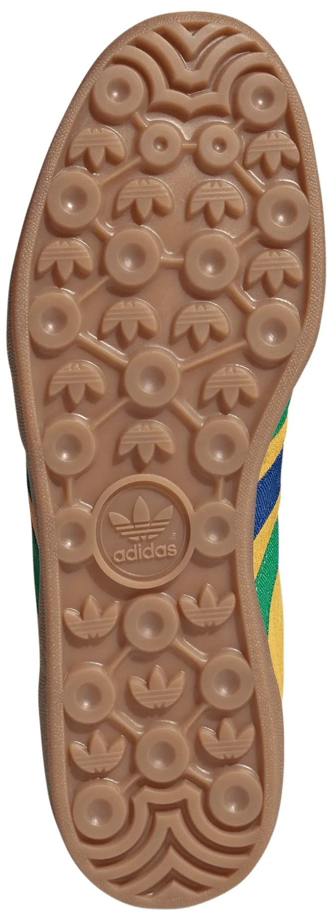 adidas Men's FIFA World Cup Gazelle Indoor Shoes - Eqt Yellow/Collegiate Royal/Green - View 3