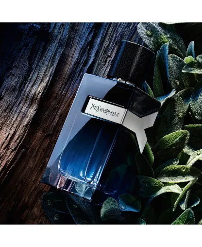 Ythtves Saint Lauthtrent Y 2 pc. Eau de Parfum Mini Cologne and Travel Spray Gift Set
