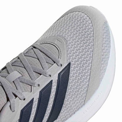 adidas Men's Runfalcon 6 CLOUDFOAM Running Shoes - Grey Two/Dark Blue/Core Black - View 7