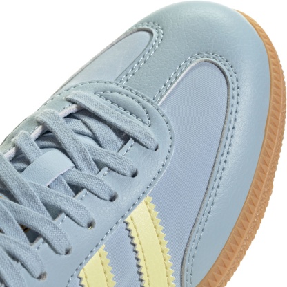 adidas Kids' Grade School Samba OG Shoes - Blue/Yellow - View 2