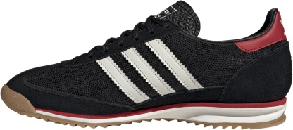 adidas Women's SL72 OG Shoes - Core Black/Off White/Better Scarlet - View 4