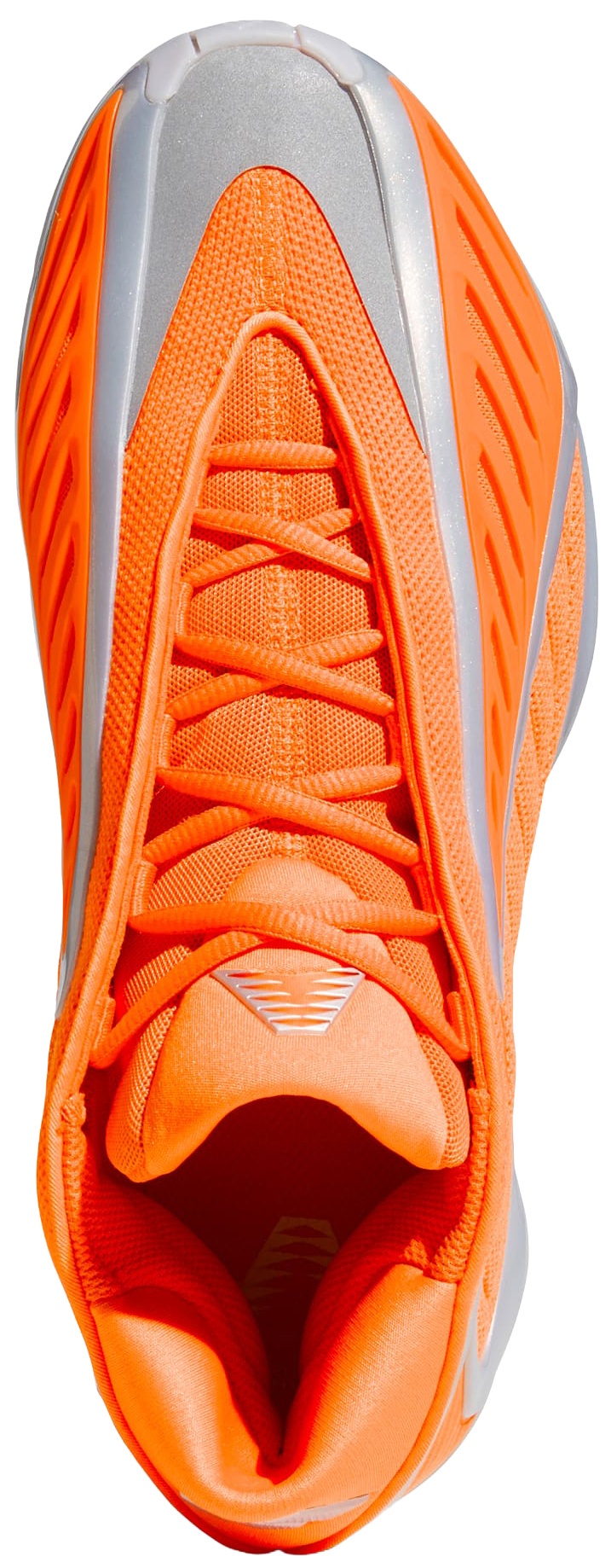 adidas Anthony Edwards 2 'All-Star' Basketball Shoes - Lucid Orange/Silver/Grey - View 2