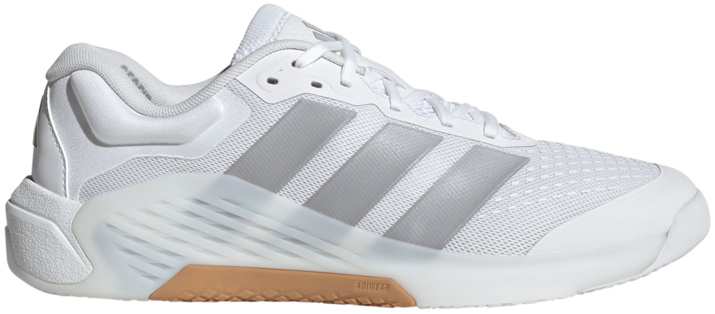 adidas Men's Dropset 4 Training Shoes - Ftwr White/Halo Silver/Ftwr White - View 1