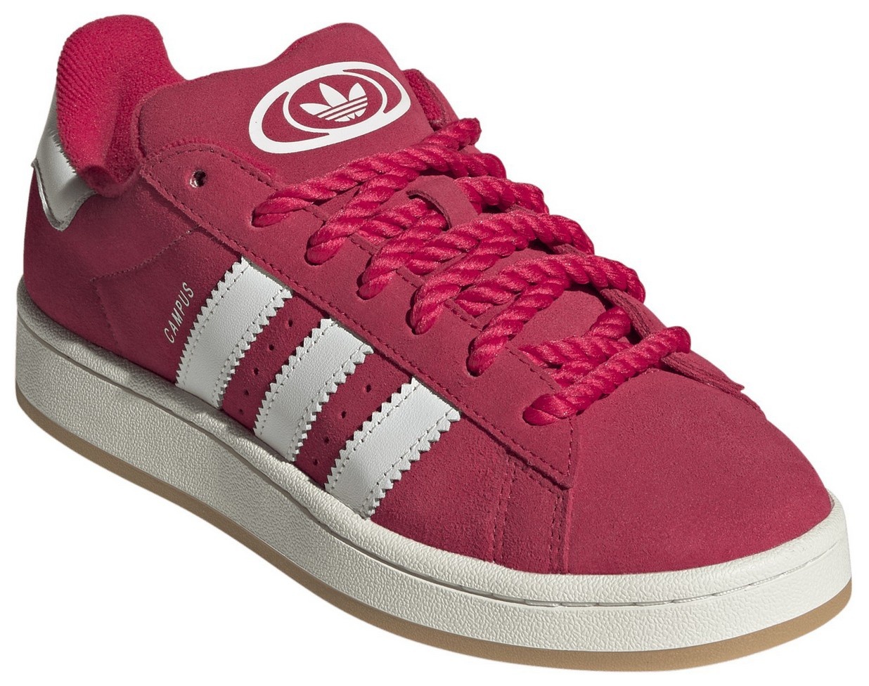 adidas Women's Campus 00s Shoes - Active Red/White - View 5