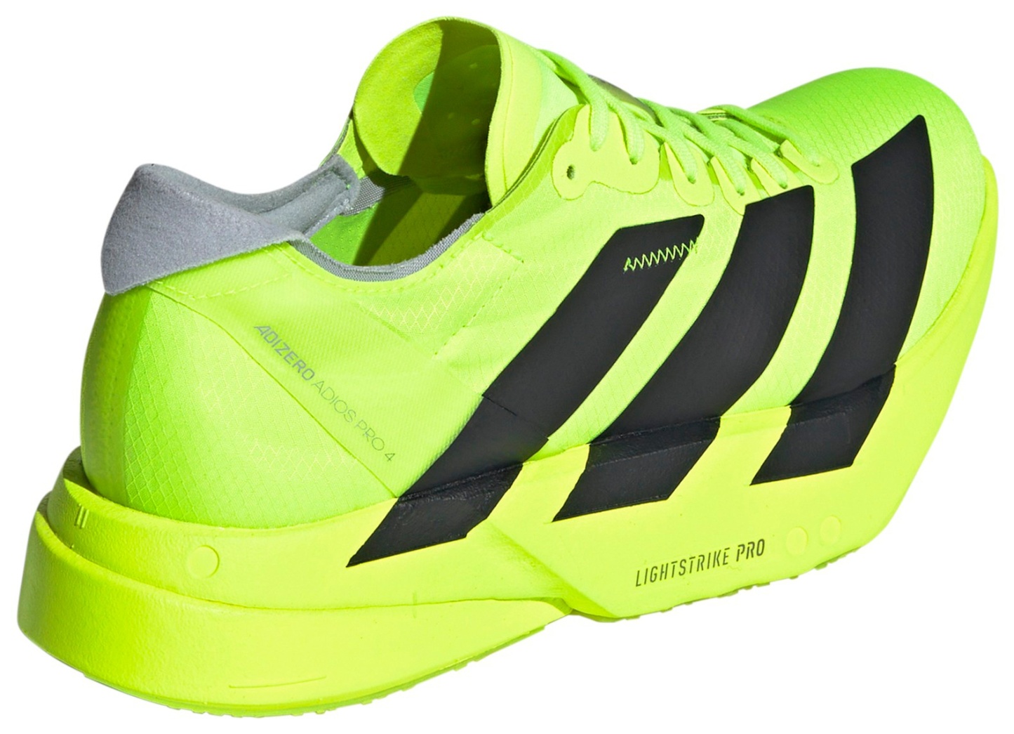 adidas Women's Adizero Adios Pro 4 Running Shoes - Yellow/Black/Silver - View 6