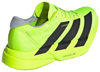 adidas Women's Adizero Adios Pro 4 Running Shoes - Yellow/Black/Silver - View 6