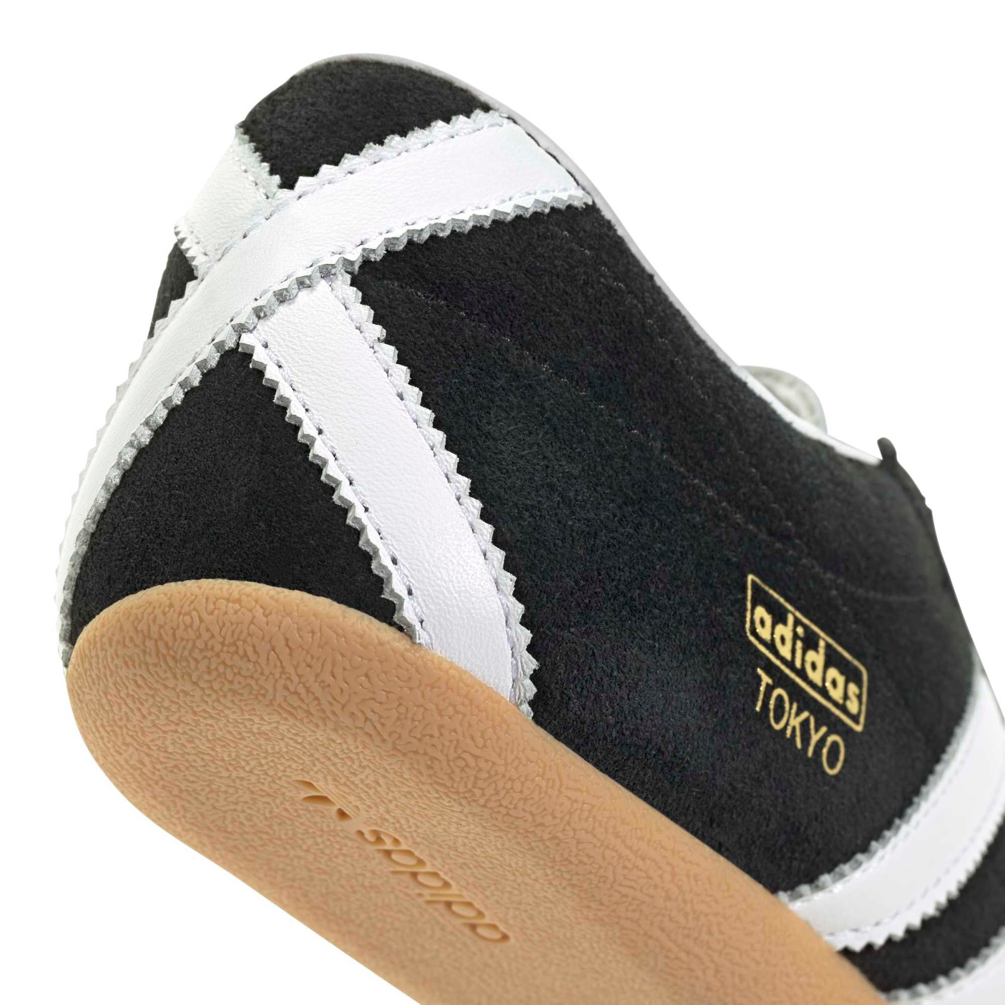 adidas Women's Tokyo Shoes - Black/White/Gum 3 - View 7