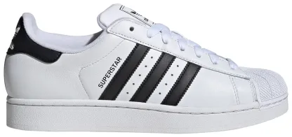adidas Men's Superstar II Shoes - White/Black/White - View 1