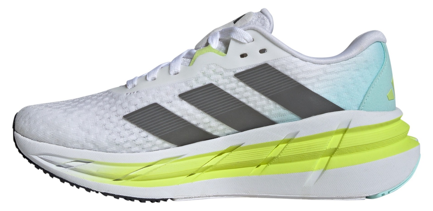 adidas Women's Adistar 3 Shoes - White/Black/Lime - View 4