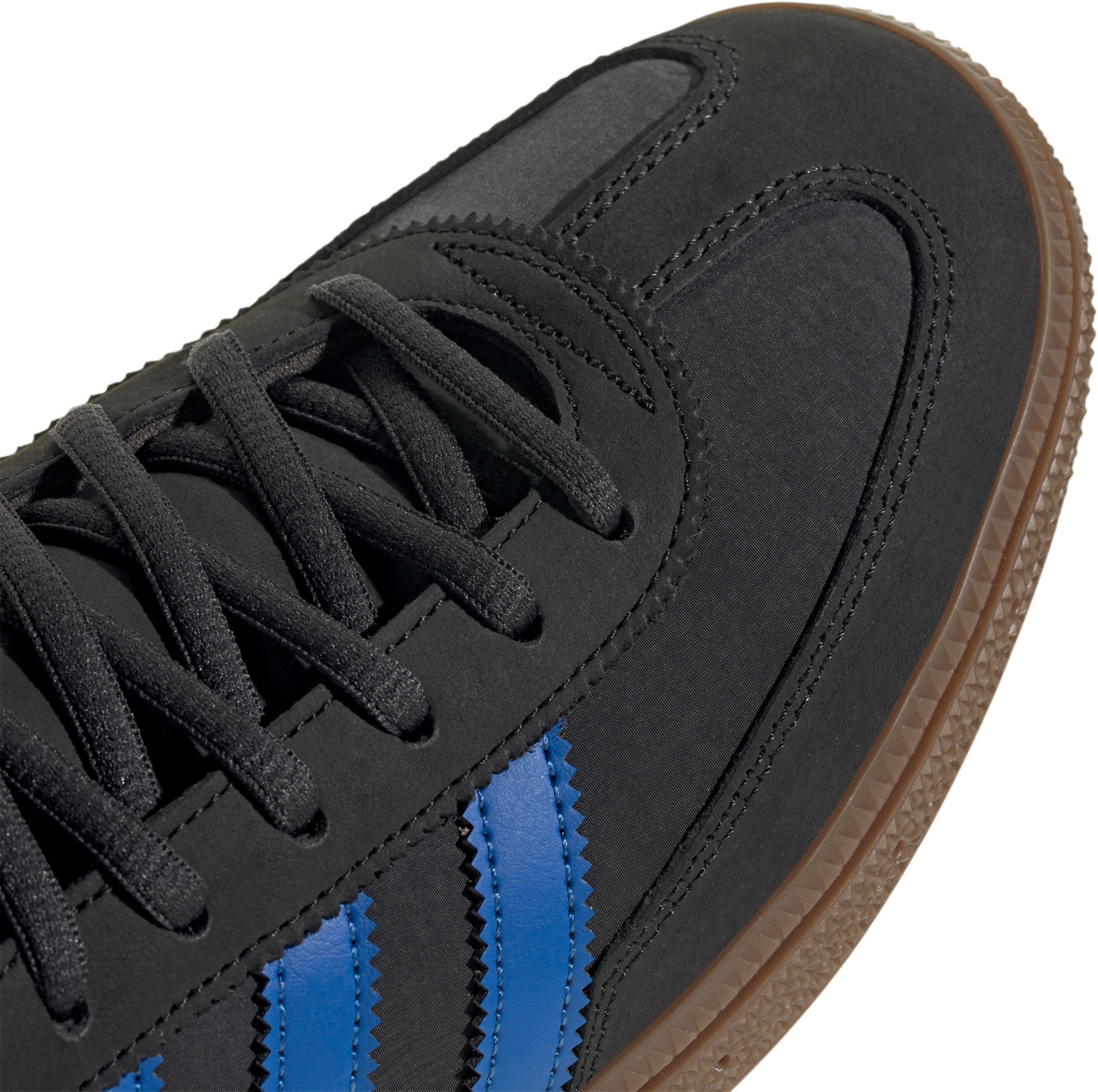 adidas Men's Handball Spezial Shoes - Black/Blue/Grey - View 7