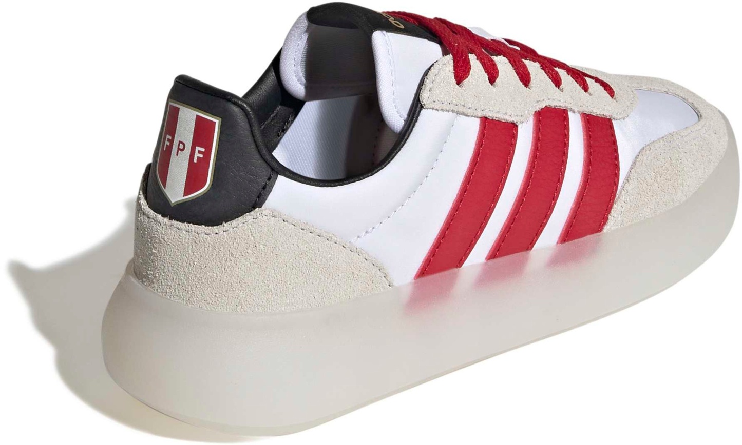 adidas Kids' Barreda Decode Shoes - White/Red - View 5