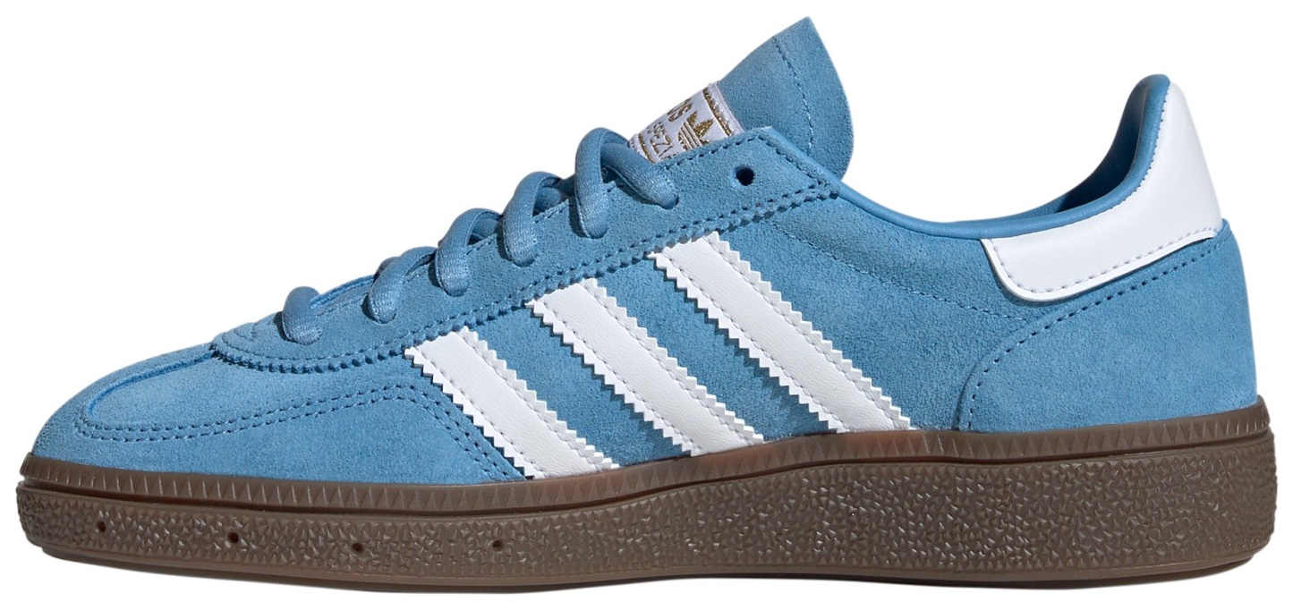 adidas Kids' Grade School Handball Spezial Shoes - White/Blue - View 4