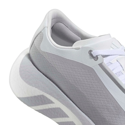 adidas Women's Hyperboost Edge Running Shoes - White/Grey/Silver - View 9