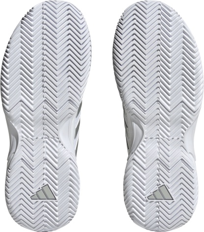 adidas Women's GameCourt 2 Tennis Shoes - White/Silver - View 2