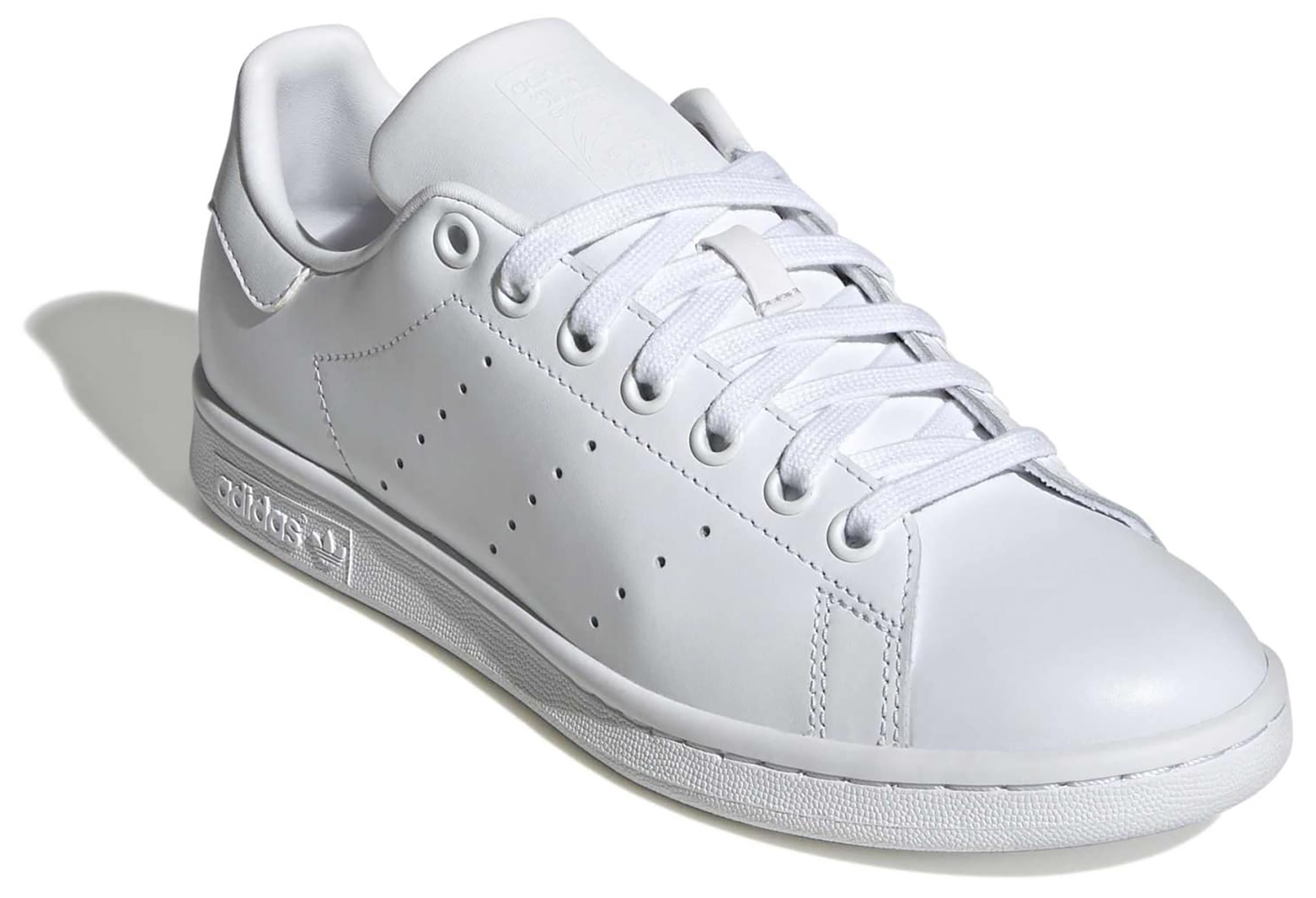 adidas Originals Women's Stan Smith Shoes - White/White - View 6