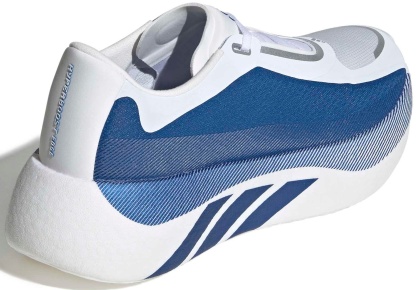 adidas Women's Hyperboost Edge Running Shoes - White/Blue - View 7