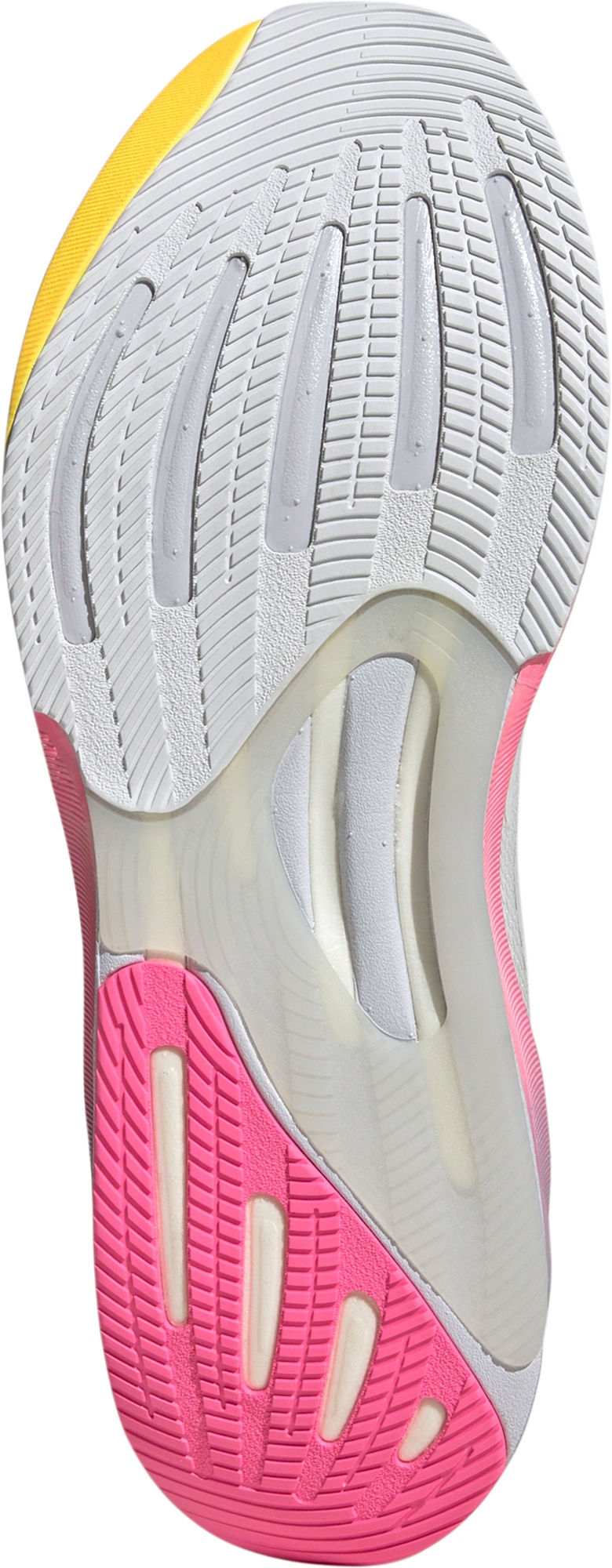 adidas Men's Supernova Rise Running Shoes - White/Pink - View 3