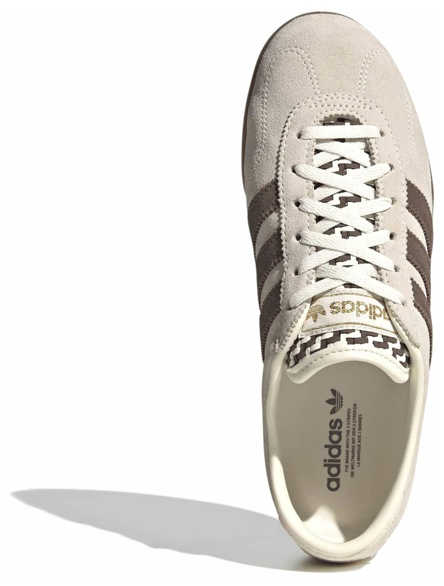 adidas Originals Women's Gazelle Lo Pro Shoes - Off White/Earth Strata - View 2