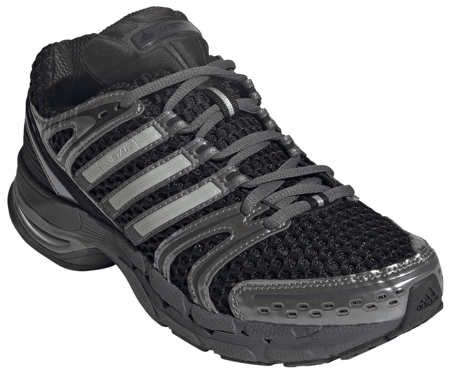 adidas Women's Adistar Control 5 Shoes - Core Black/Grey Six/Grey Two - View 5