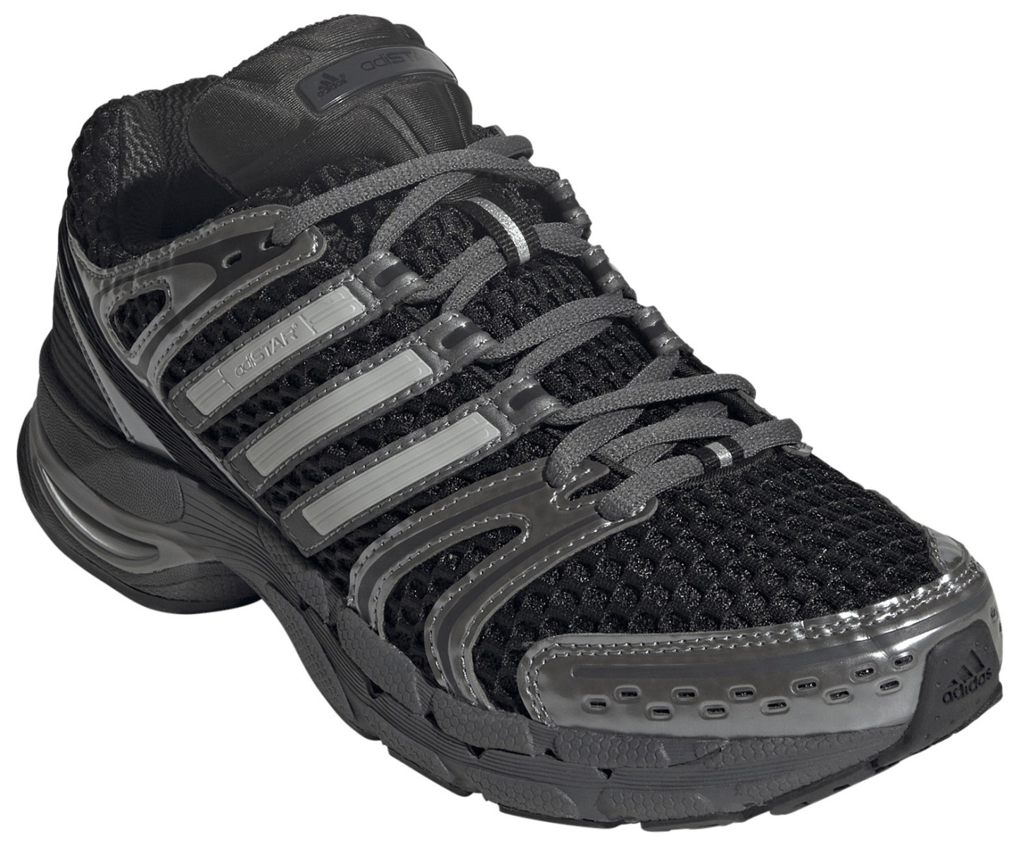 adidas Women's Adistar Control 5 Shoes - Core Black/Grey Six/Grey Two - View 5