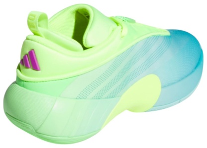 adidas Kids' Grade School D.O.N Issue #7 Basketball Shoes - Neon Yellow/Aqua - View 5