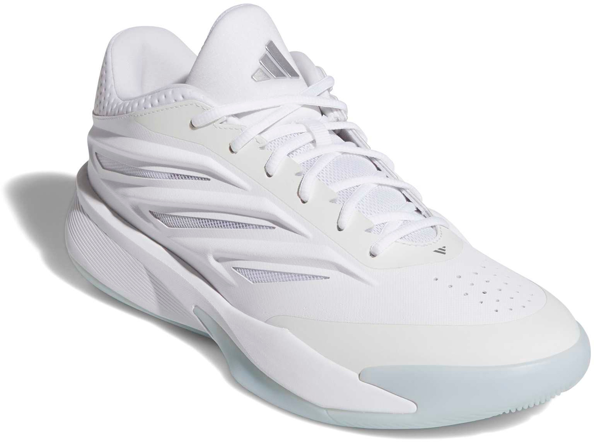 adidas Crazy Energy Basketball Shoes - Ftwr White/Silver Met./Ftwr White - View 5