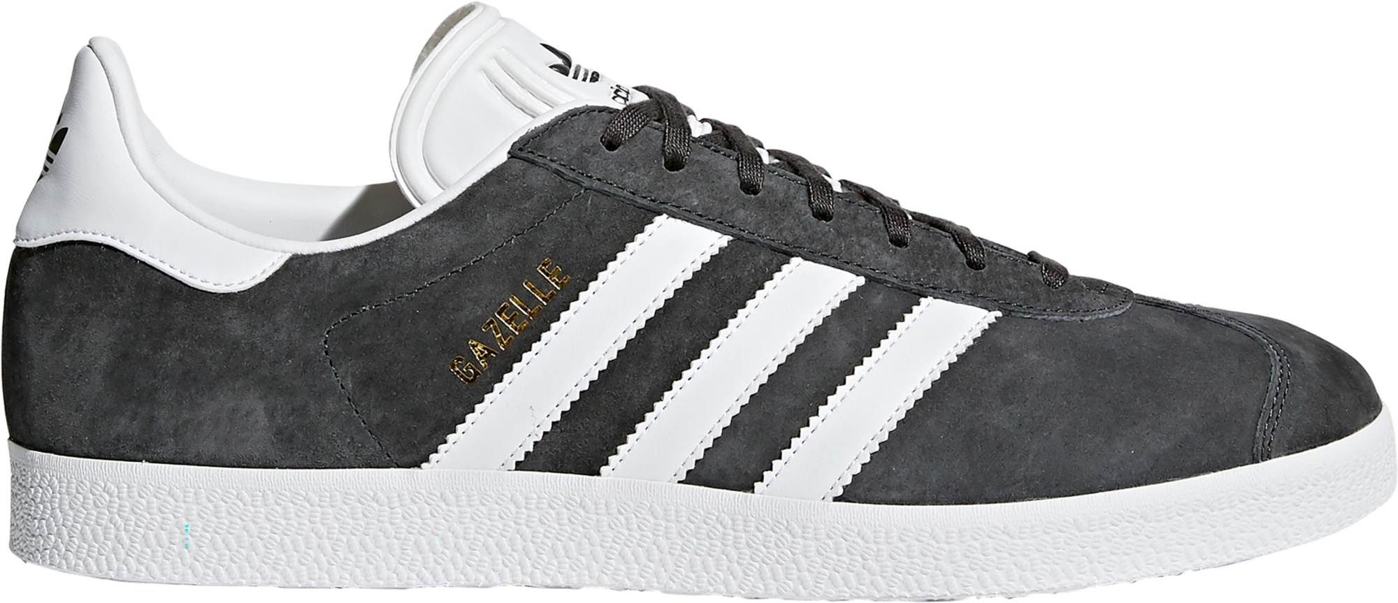 adidas Originals Gazelle Shoes - Grey/White - View 1