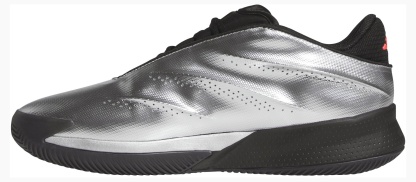 adidas Crazy Energy+ Basketball Shoes - Silver/Black/Red - View 4