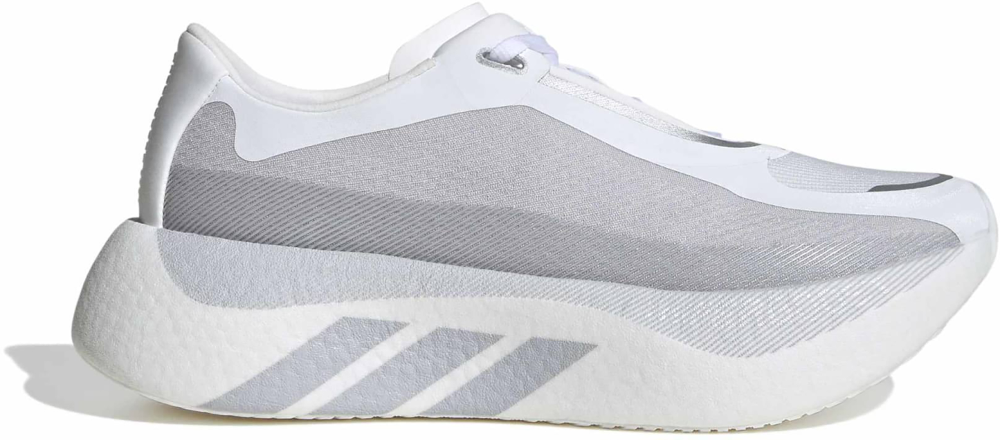 adidas Women's Hyperboost Edge Running Shoes - White/Grey/Silver - View 1