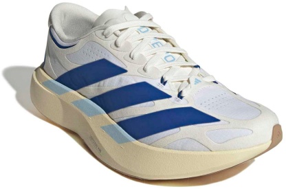 adidas Men's Adizero EVO SL EXO Suede Running Shoes - White/Cllegte Royal/Clear Sky - View 5