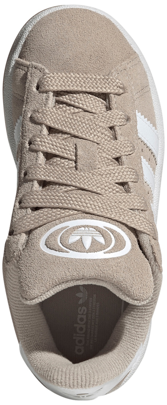adidas Kids' Preschool Campus 00s Shoes - Beige/White - View 2
