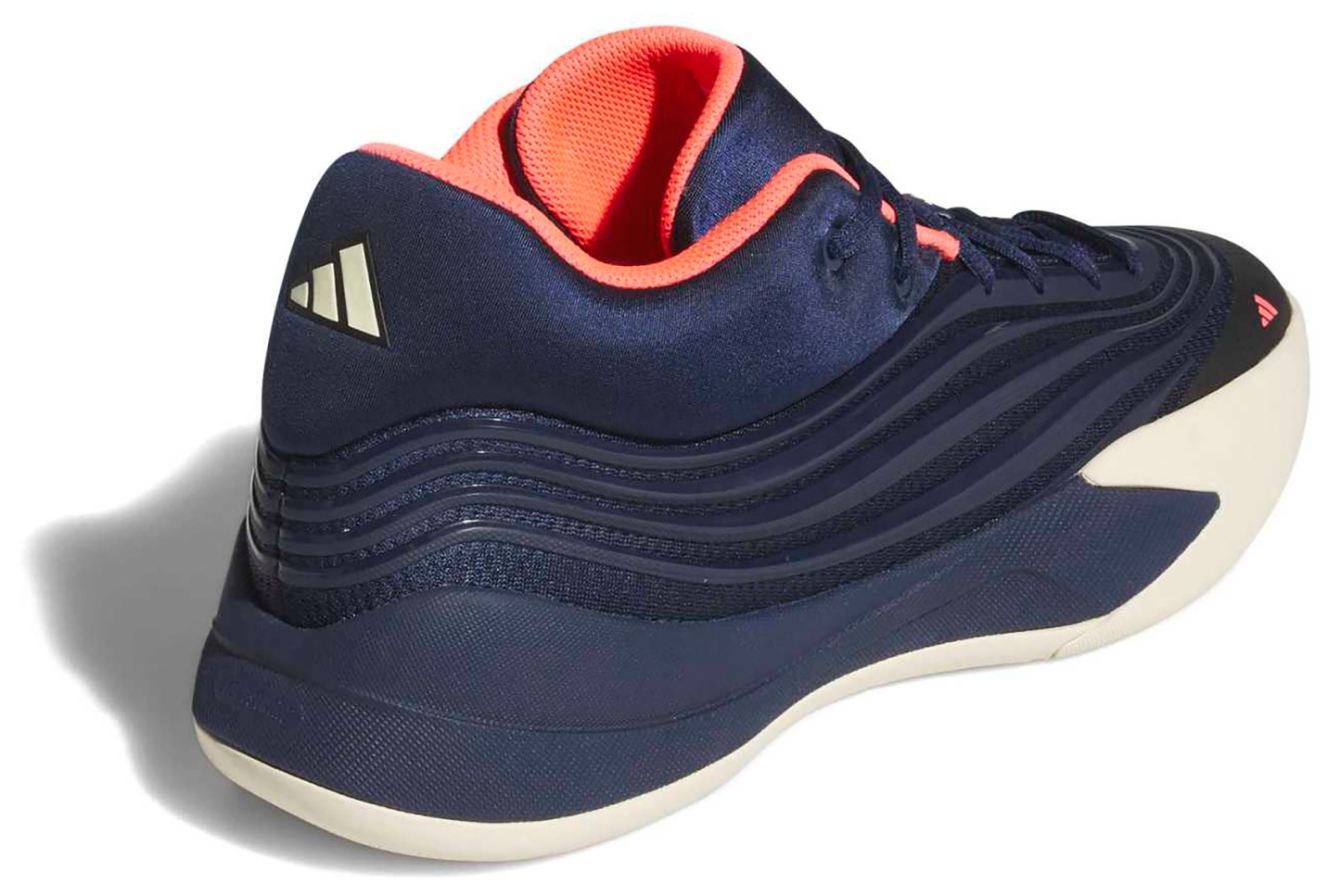 adidas Dame X ‘Lion's Den' Basketball Shoes - Night Indigo/Warm Vanilla/Solar Turbo - View 4