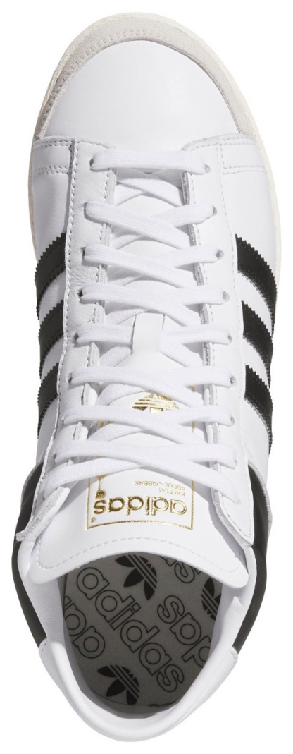 adidas Adult Jabbar Hi Shoes - Ftwr White/Core Black/Off White - View 2
