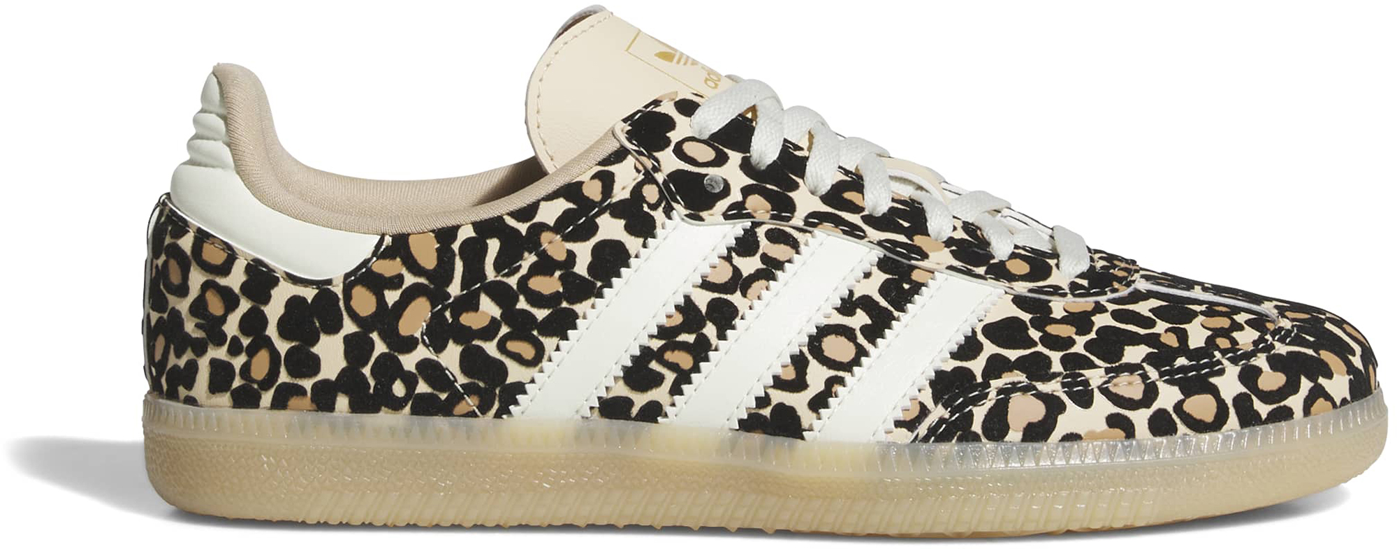 adidas Kids' Grade School Samba OG Shoes - Sand Strata/Ivory/Gum - View 1