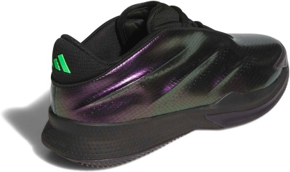 adidas Crazy Energy+ Basketball Shoes - Black/Green/Purple - View 4