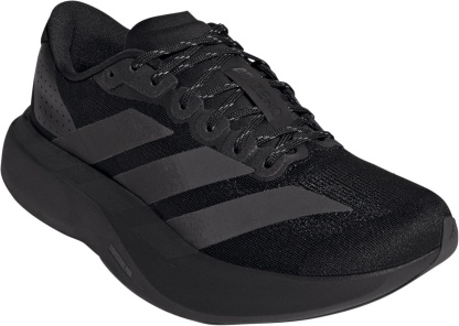 adidas Women's Adizero EVO SL Running Shoes - Black/Black/White - View 6