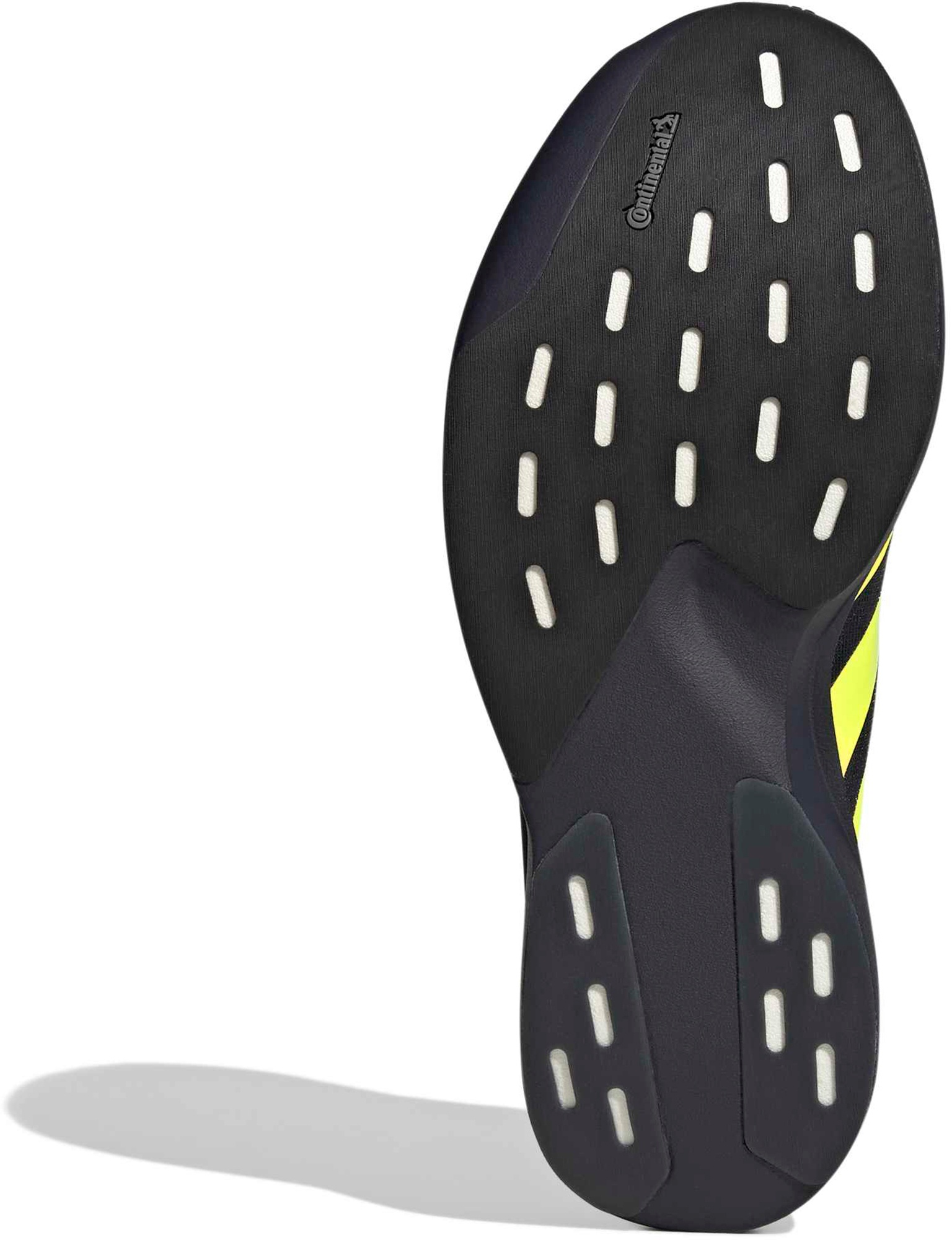 adidas Men's Adizero EVO SL EXO Running Shoes - Night Grey/Solar Yellow/Grey - View 3