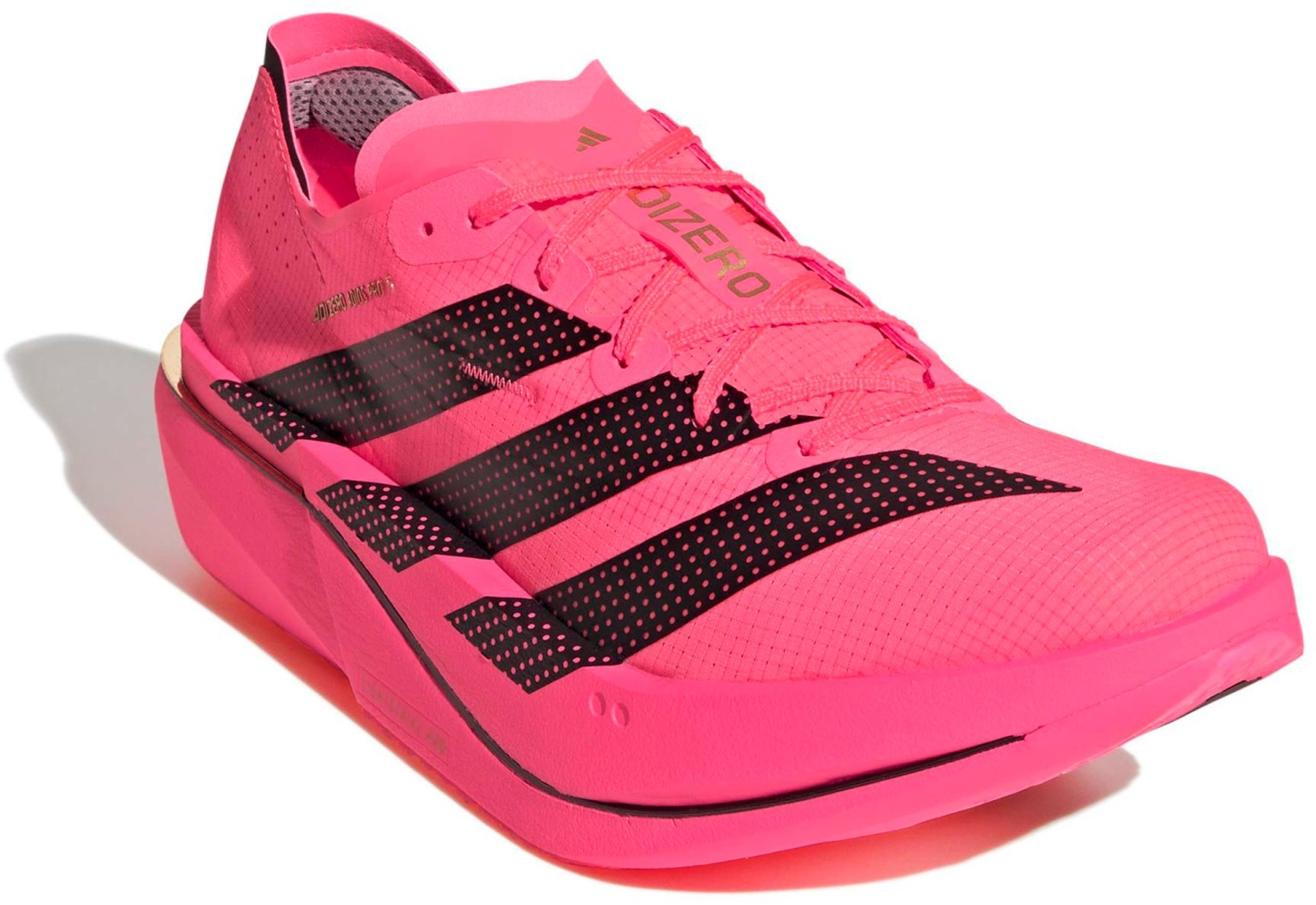 adidas Men's Adizero Adios Pro 5 Running Shoes - Solar Turbo/Black/Lucid Red - View 6