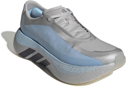 adidas Men's Hyperboost Edge Running Shoes - Grey/Carbon/Clear Sky - View 6