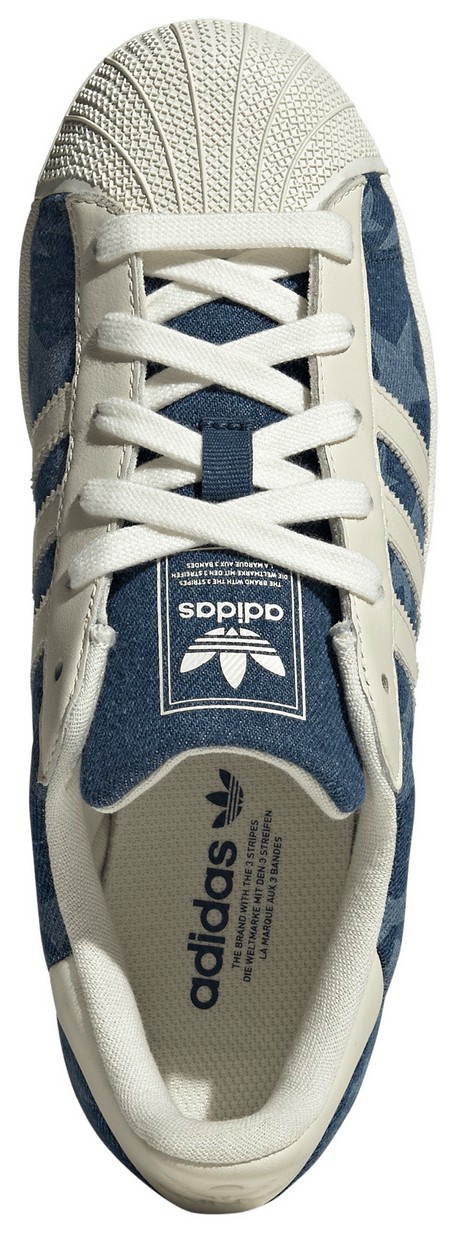 adidas Women's Superstar II Shoes - Night Marine/Off White/Night Marine - View 2