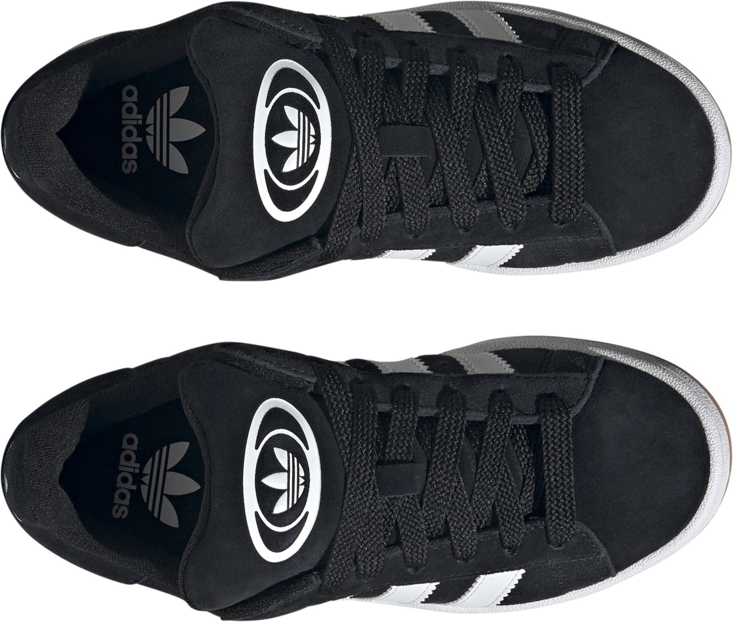 adidas Kids' Grade School Campus 00s Shoes - Black/White/White - View 4
