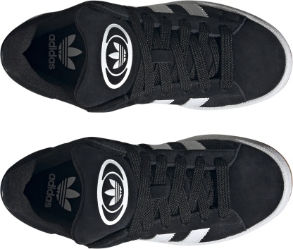 adidas Kids' Grade School Campus 00s Shoes - Black/White/White - View 4