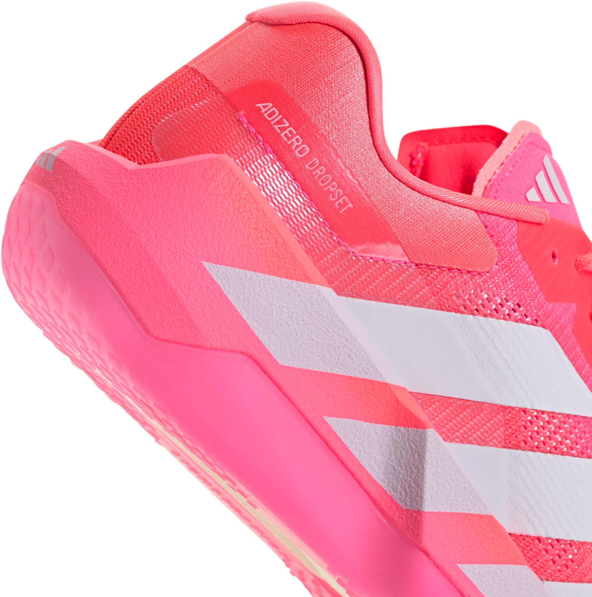 adidas Women's Adizero Dropset Pro Training Shoes - Solar Turbo/Purple/Pink - View 7