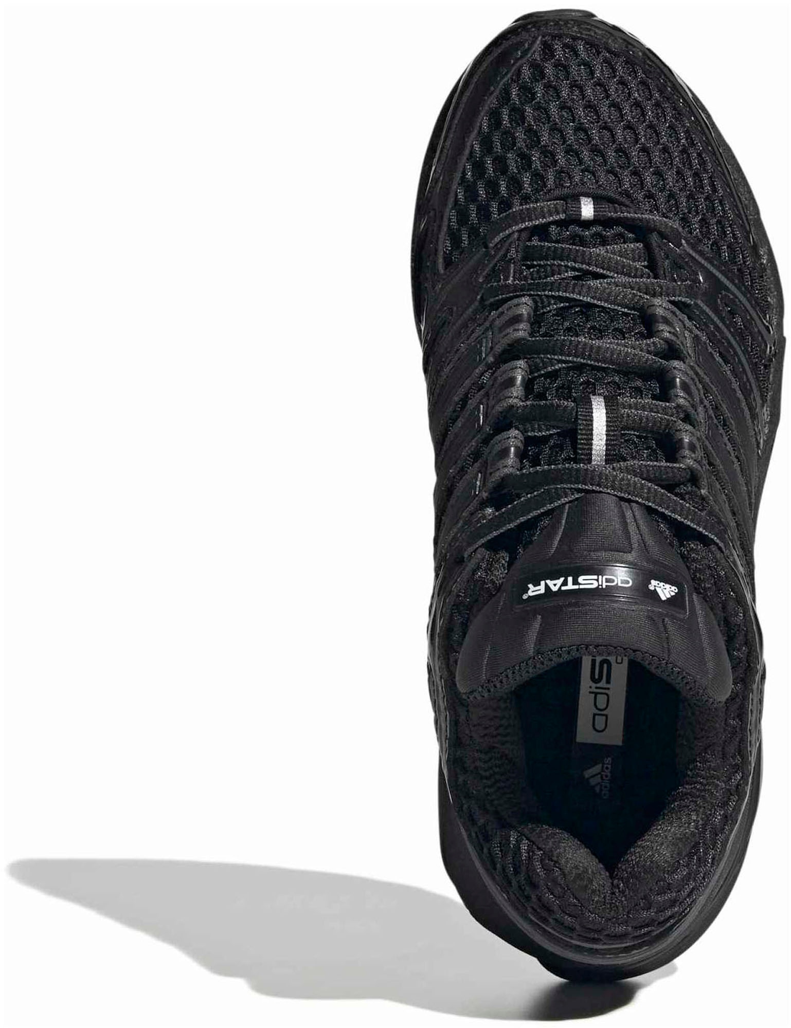 adidas Kids' Grade School AdiStar Control 5 Shoes - Core Black/Carbon/Grey Five - View 2