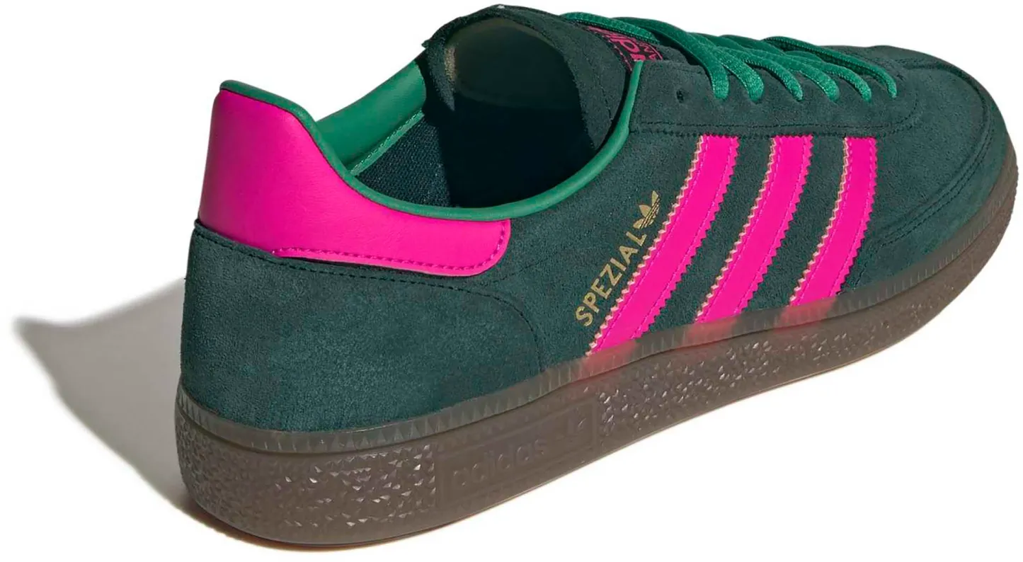 adidas Men's Handball Spezial Shoes - Aurora Ivy/Shock Pink/Gum - View 8