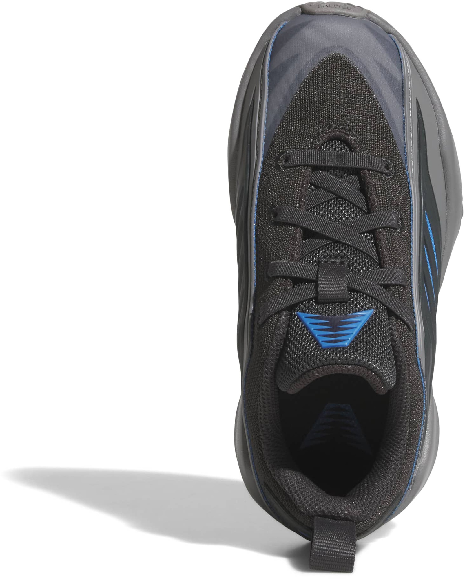adidas Kids' Preschool Believe That. 1 Basketball Shoes - Grey Three/Carbon/Lucid Ray Blue - View 2