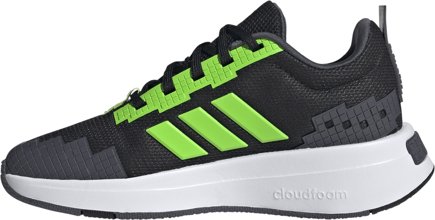 adidas Kids' Grade School Minecraft Pro Shoes - Black/White - View 4