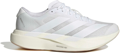 adidas Women's Adizero EVO SL Running Shoes - White/White/Warm Sandstone - View 1