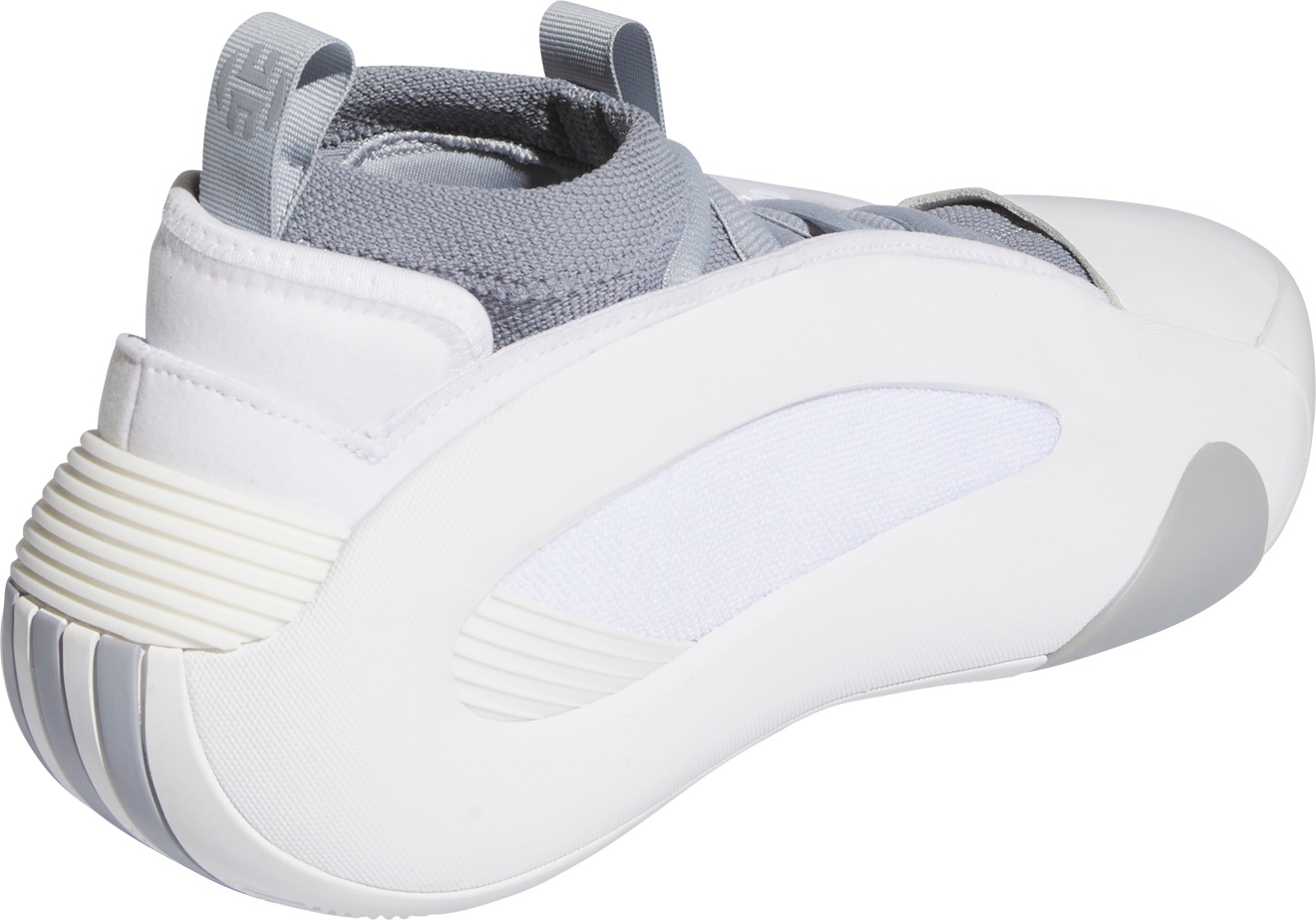adidas Harden Volume 8 Basketball Shoes - Black/Silver/Black - View 6